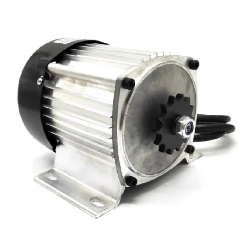 

DC48V/60V 800W1000W1500W Высокоскоростной двигатель BLDC, звездочка двигателя для AVT, электромобиля, оборудование с цепным приводом, diy.etc