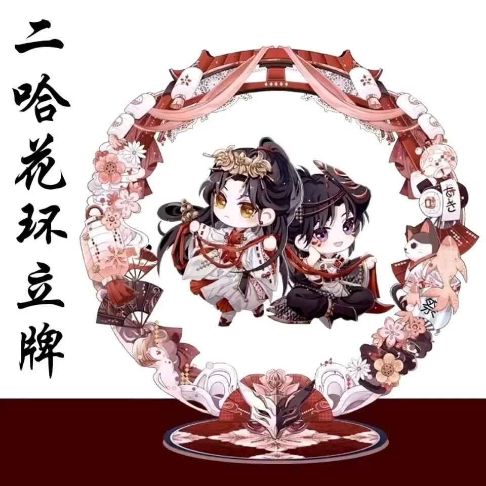 「エルハと彼の白猫マスター」のガーランドサイン両面高精細アクリルスイング「モランチュ・ワンニング」小説周辺機器