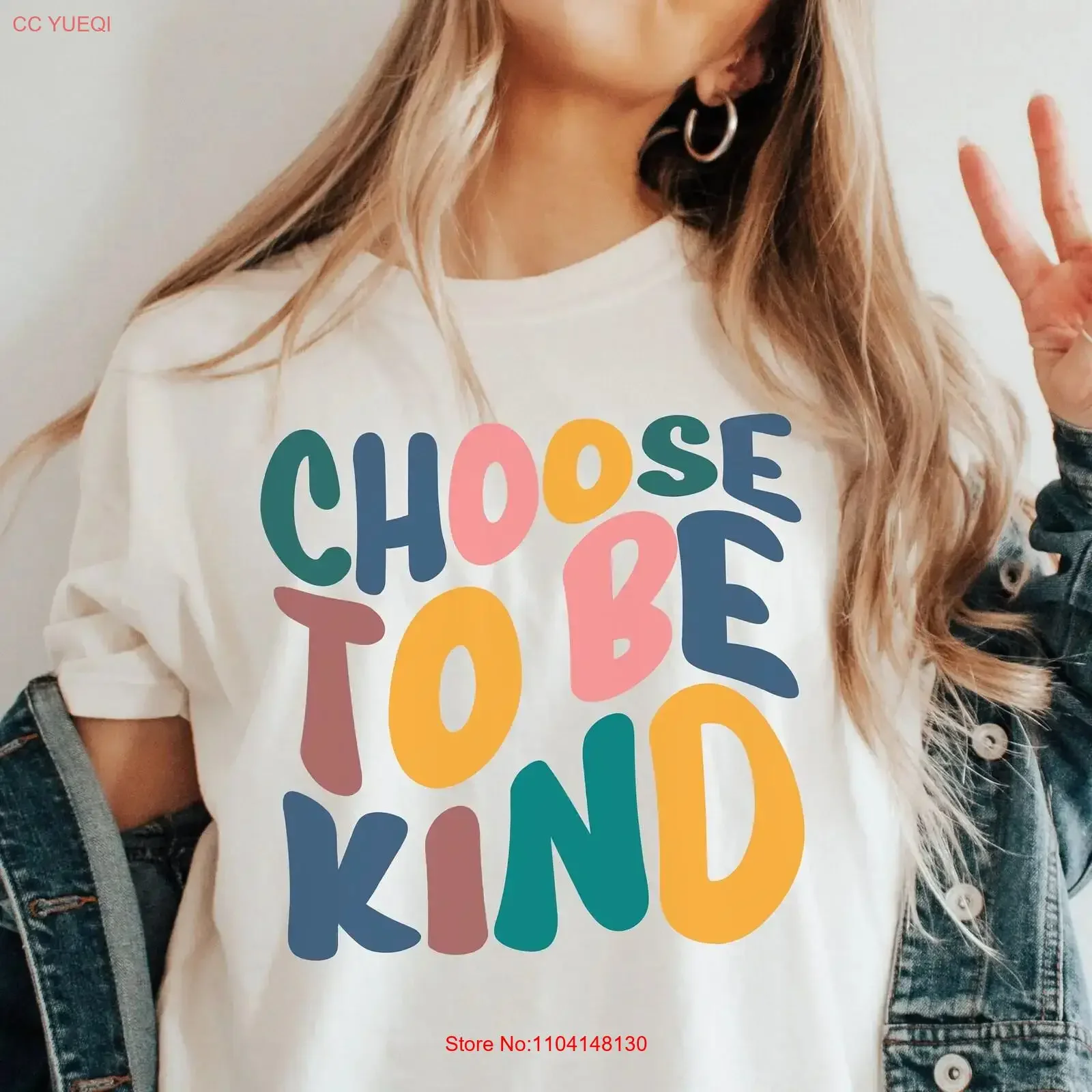 Choose Kindness T Shirt Be Kind Retro Teacher Kindergarten tee Inspirational Positivity to vintage Washed graphic Unisex