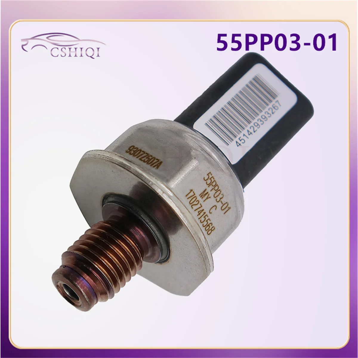 

55PP03-01 9307Z507A Датчик регулятора давления в топливной рампе для Ford- SsangYong Rexton Renault-Delphi дизельная система автомобильные аксессуары