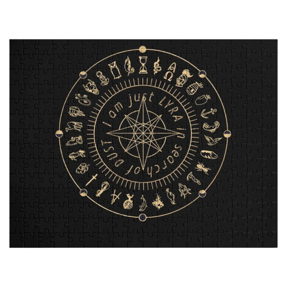 

Gift For Men His Dark Materials - Alethiometer Christmas Jigsaw Puzzle Photo Personalized Gifts Wooden Puzzle Adults Wood Puzzle