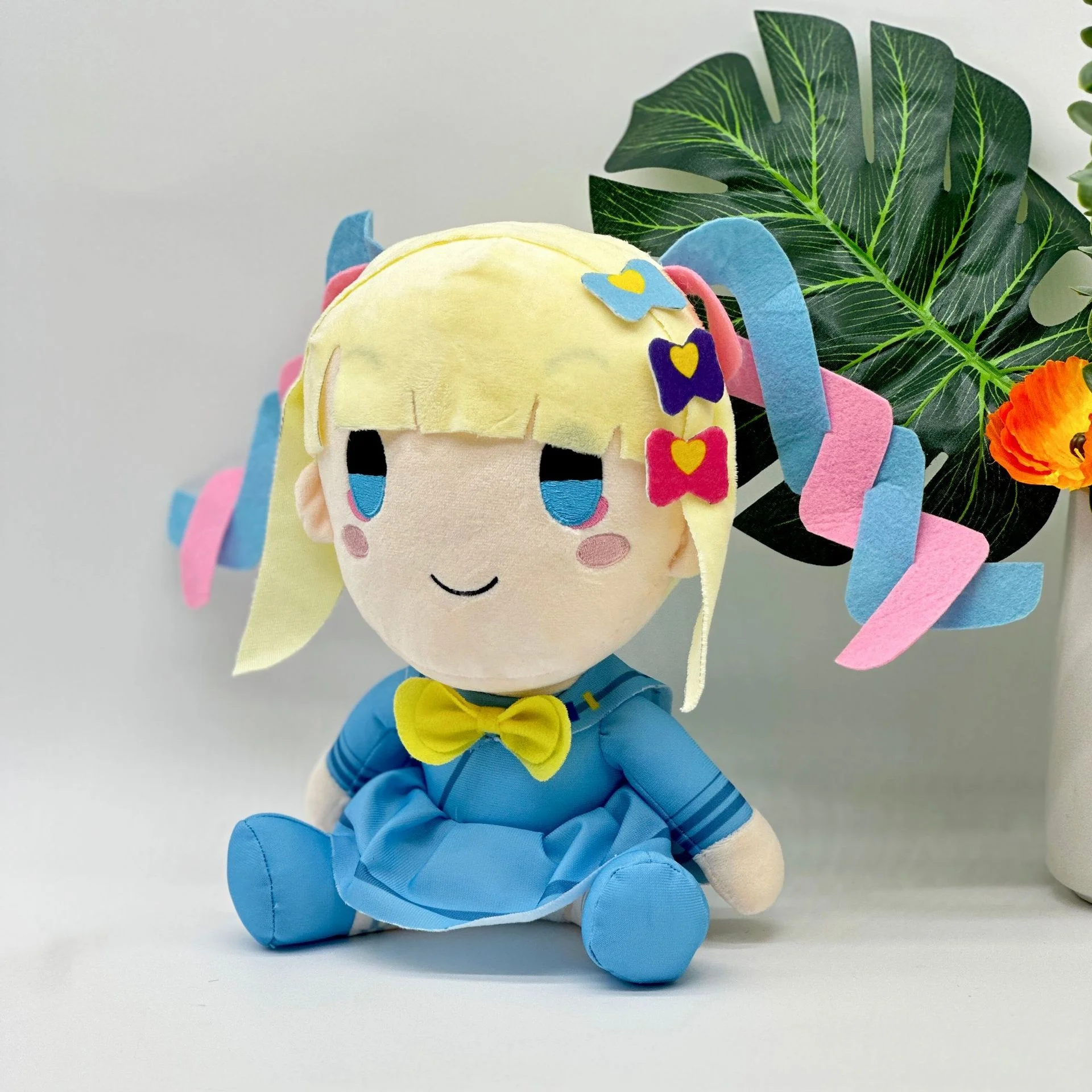 Novo bonito necessidade menina overdose ame chan rainandy l grandes pelúcia travesseiro boneca brinquedo crianças presentes 25cm