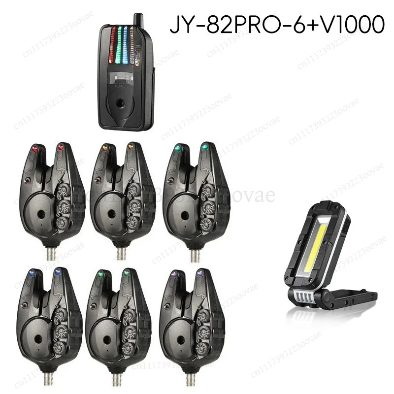 L-Wireless Fishing Alarm JY-82 Beeping Sound Bite Alert, Replacement Fishing Accessory