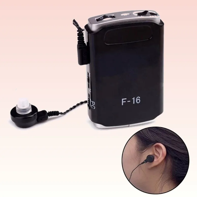 

A37T Hearing Aid Microphone for Seniors Portable Voice Amplifier Long Battery Life