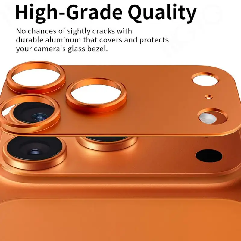XDcase Titanium Alloy Hollow Camera Lens Protector For IPhone 17 Pro 17 Pro Max
