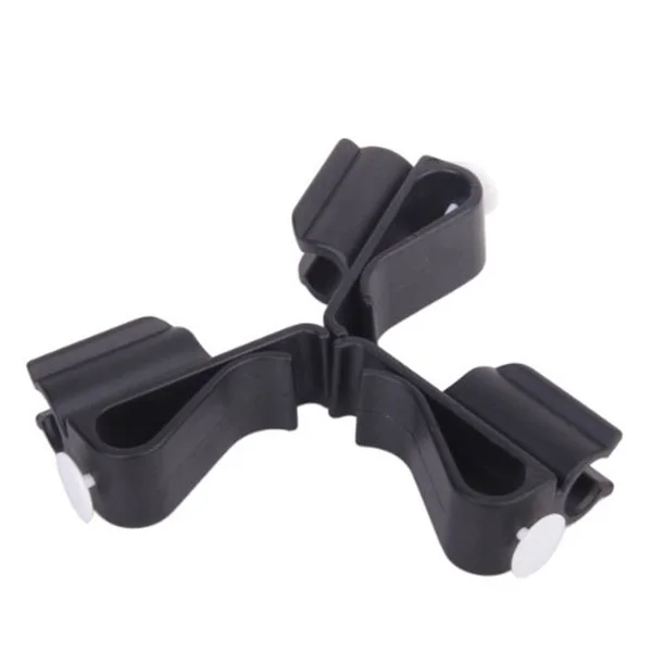 

3pcs Golf Clips Putter Holder Bag Clip Ball Marker Organizer Black Organizer 7x4 1x2 5cm Training Aids Accessories