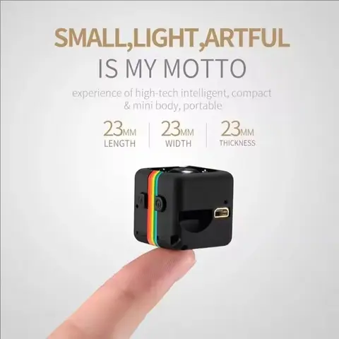 Original SQ11 Mini Camera 1080p HD Micro Camera 30 Frame Action Video Camera Sports DV Outdoor Gopro Night Vision Support 128G