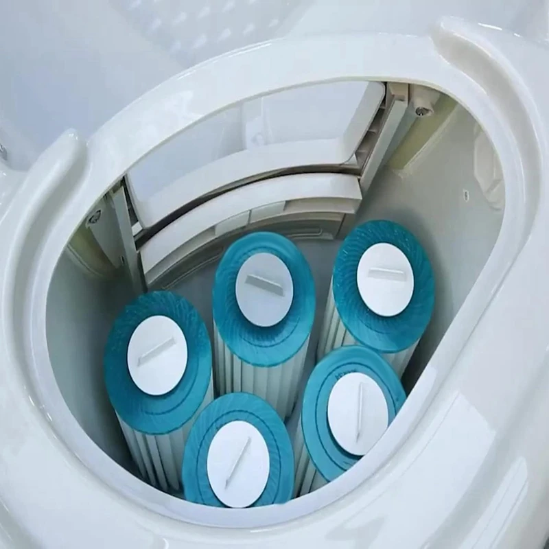 مرشح حوض استحمام ساخن 6 قطعة 37623 بوصة مرشح حوض استحمام ساخن قبعات استبدال حوض استحمام ساخن