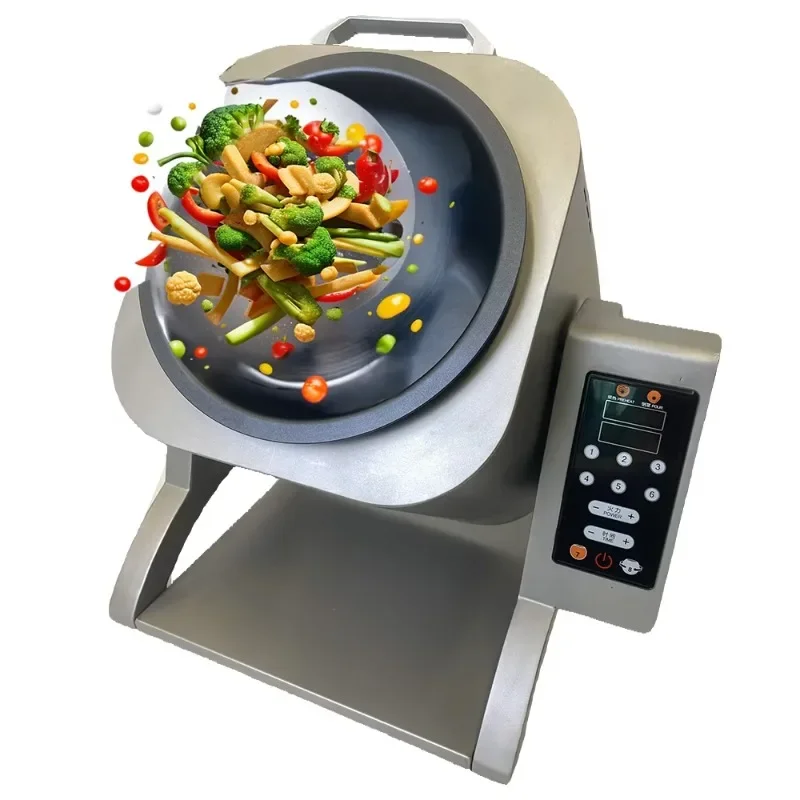 

High Quality Industrial Cooking Machine Kettle Automatic Meat Cooking Machines home self-automatic wok machine unit factory
