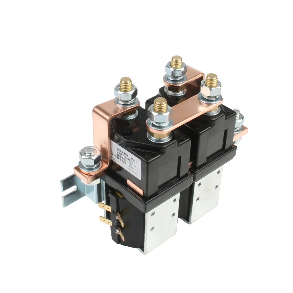 ZJWH400A-2T 2NO + 2NC 12V 24V 36V 48V 60V 72V 400A DC コンタクタモーターフォークリフトハンドリング描画車両車 SW202