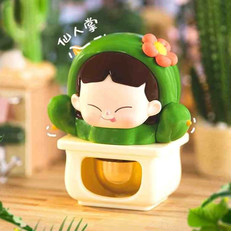 Toycity Mika Planting Diary Series Blind Box Cute Anime Action Figure Mystery Surprise boxes Desktop Decoration Kids Toys Gift