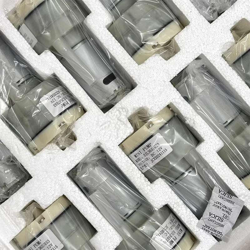 

WP60 Micro 60mm Air Pump - DC 12V 16LPM Large Flow Mini Inflator Oxygen Pump with 555 Motor for Vacuum & Negative Pressure