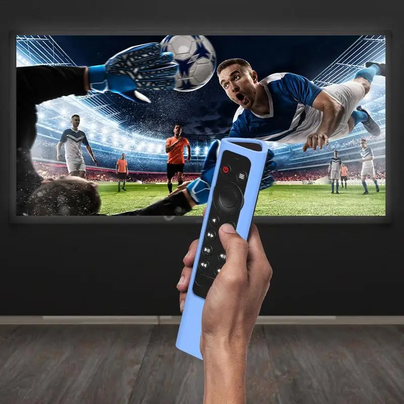 Anti Slip Silicone Estojo de Controle Remoto, Capa Protetora Impermeável e Dustproof, Resistente a Queda, TV Pro, 4K HDR