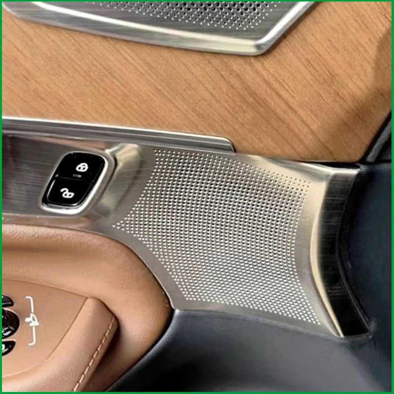 

Car Styling For Volvo XC90 2015-2020 Door Audio Speaker Sound Loudspeaker Cover Trim Decoration Auto Parts Accessories