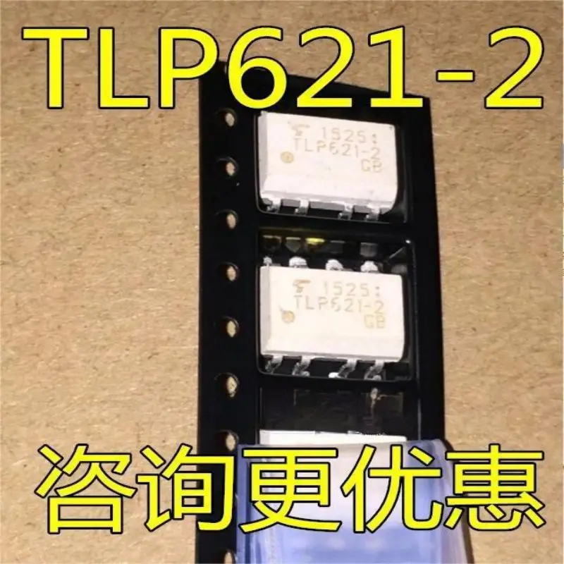 

80PCS Optocoupler Optocoupler TLP621-2 TLP621-2GB SOP Chip/DIP Direct Insert New Original