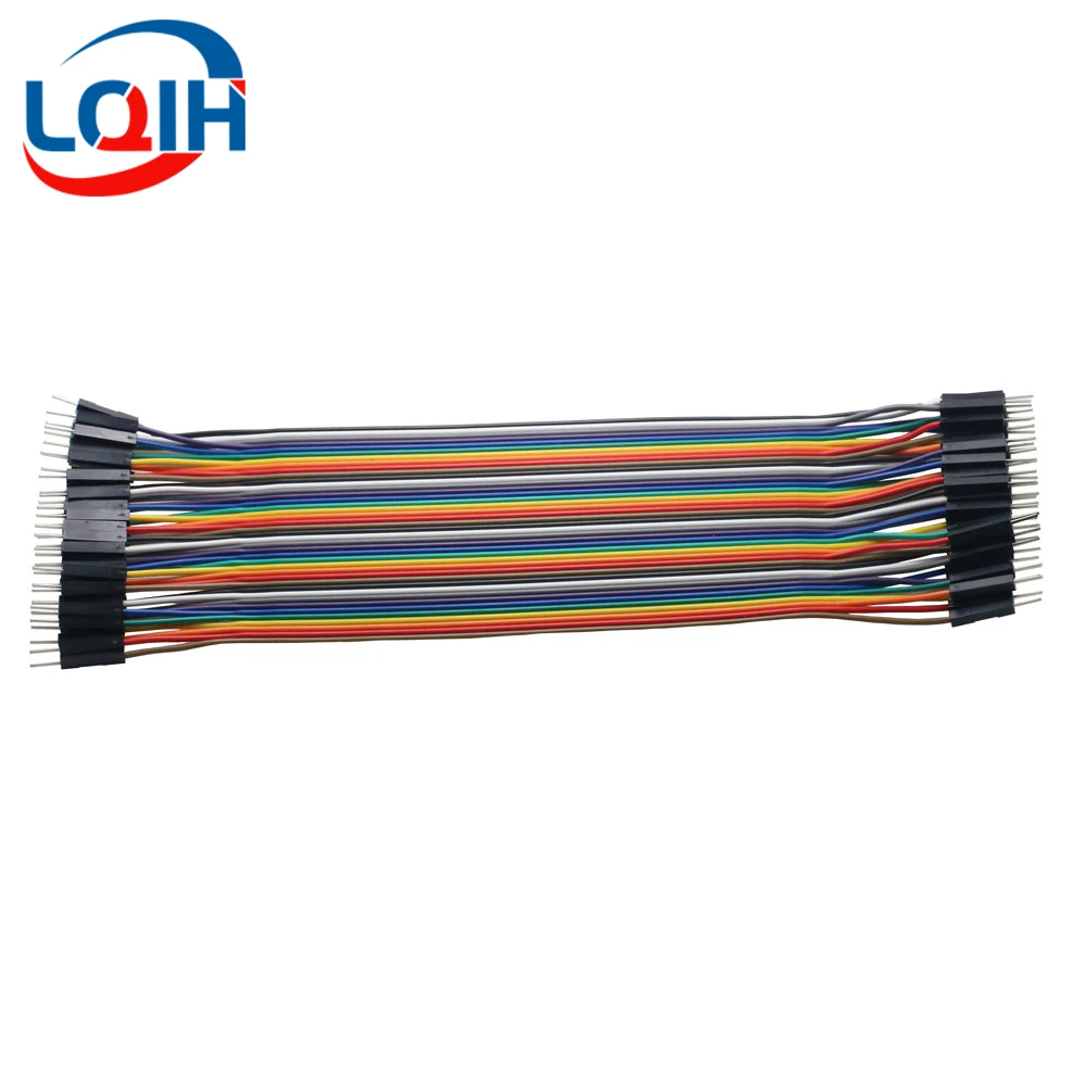 40-120 Stück Dupont-Kabel 10/15/20CM 30CM 40-Pin Stecker auf Stecker + Stecker auf Buchse Buchse auf Buchse Jumper-Kabel Dupont-Kabel für DIY-Kit