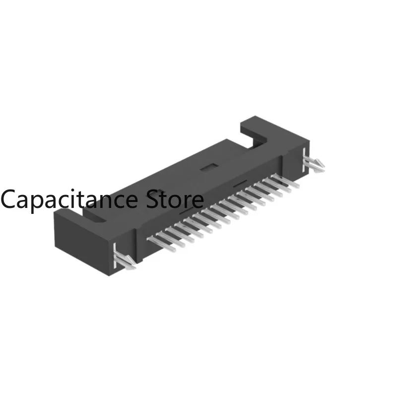 10PCS Factory direct supply SATA 15P male single-row 180-degree hard disk interface with harpoon gold finger connector