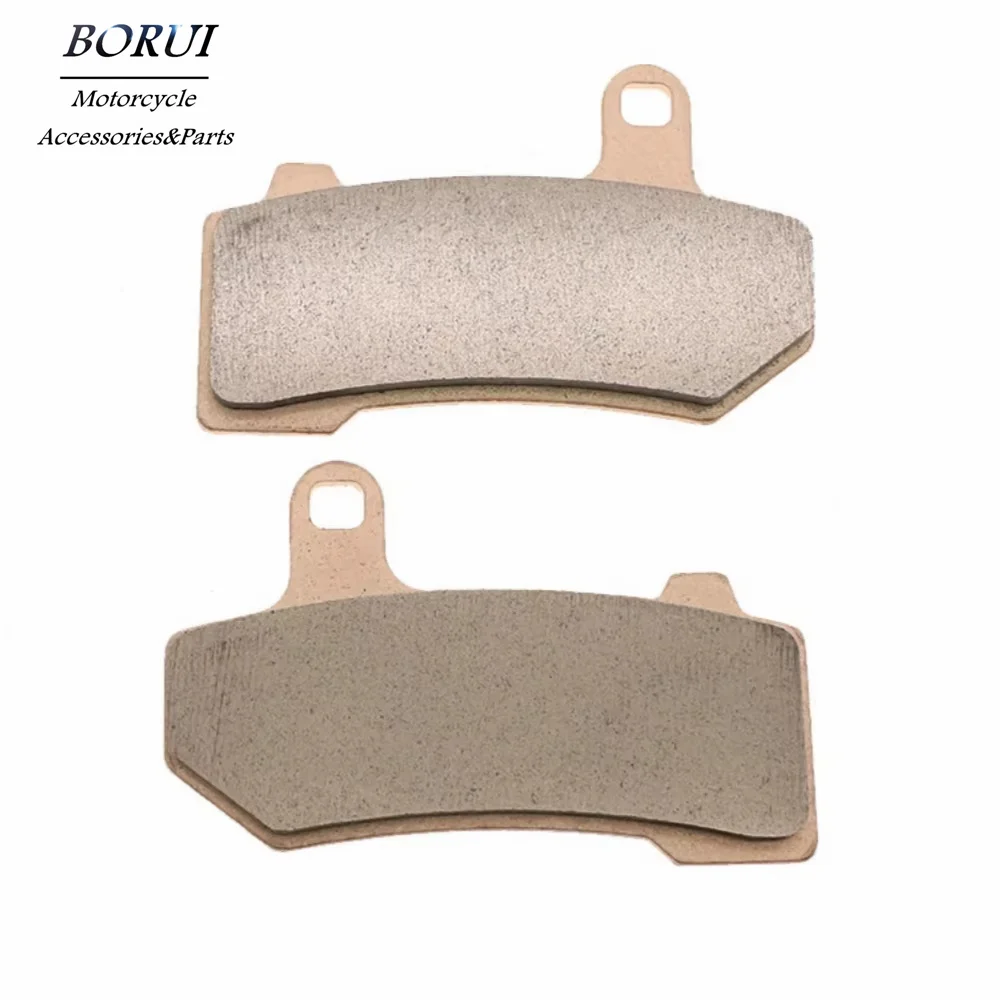 

Copper-based Sintered Disc Brake Pads for HARLEY DAVIDSON VRSCA/VRSCB V-Rod 06 F&R FLHR/FLHRCI FLHX Street Glide Road King