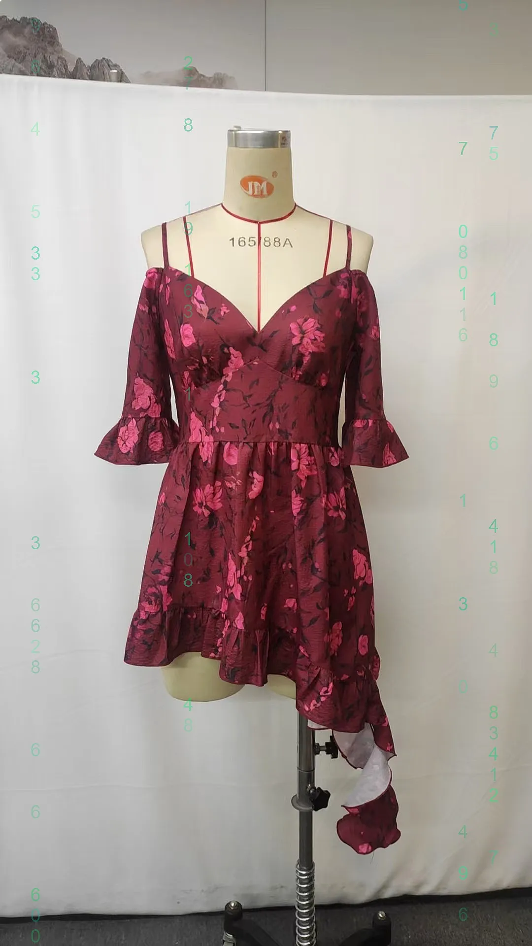 Fashion Floral Print Ruffle Strap Dress Summer Dresses Casual Overall Jumpsuit Playsuit view 4