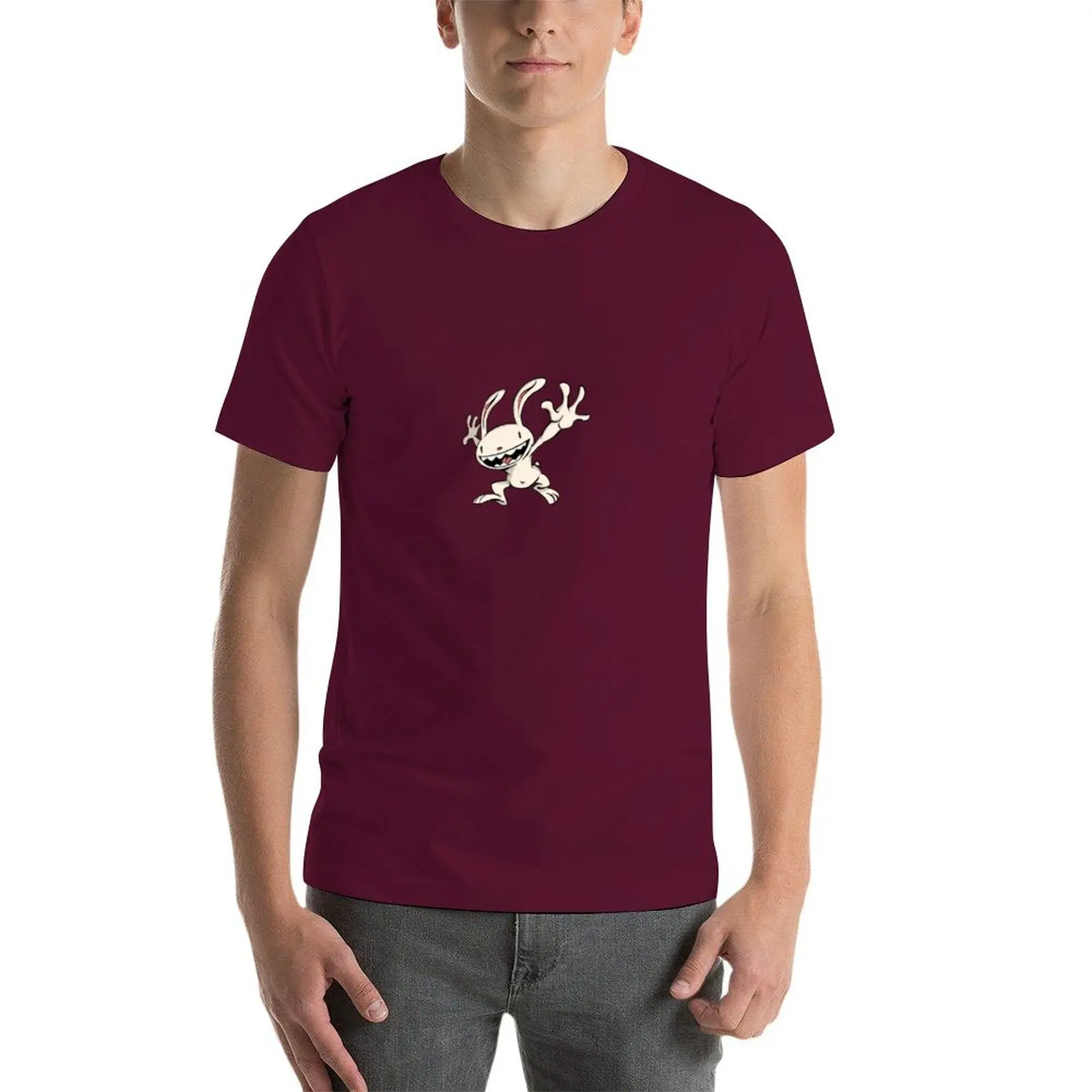 New Sam and Max T-Shirt boys animal print shirt Short sleeve anime mens tall t shirts