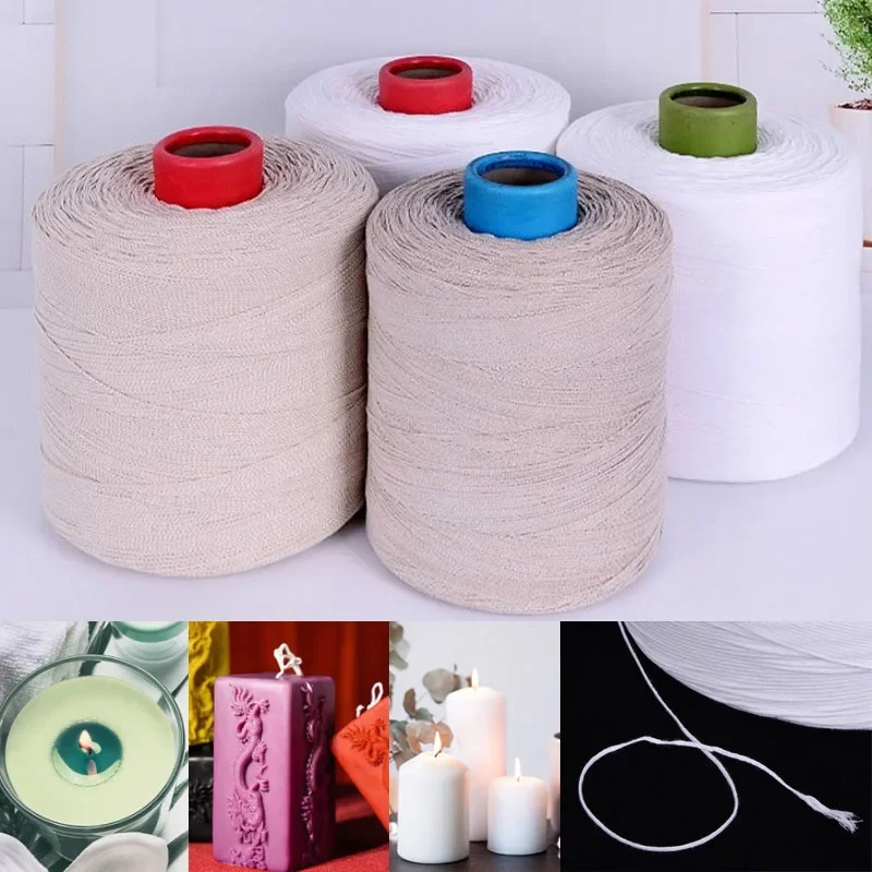 1kg High Quality Candle Cotton Core Different Number of Strands Candles Diy Scented Candle Making Materials Candle Wicks