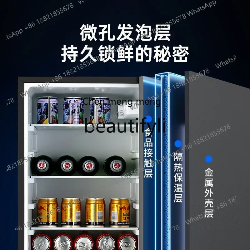 x  Refrigerated beverages small refrigerator small refrigerator silent wine cabinet commercial display small refrigeratorX