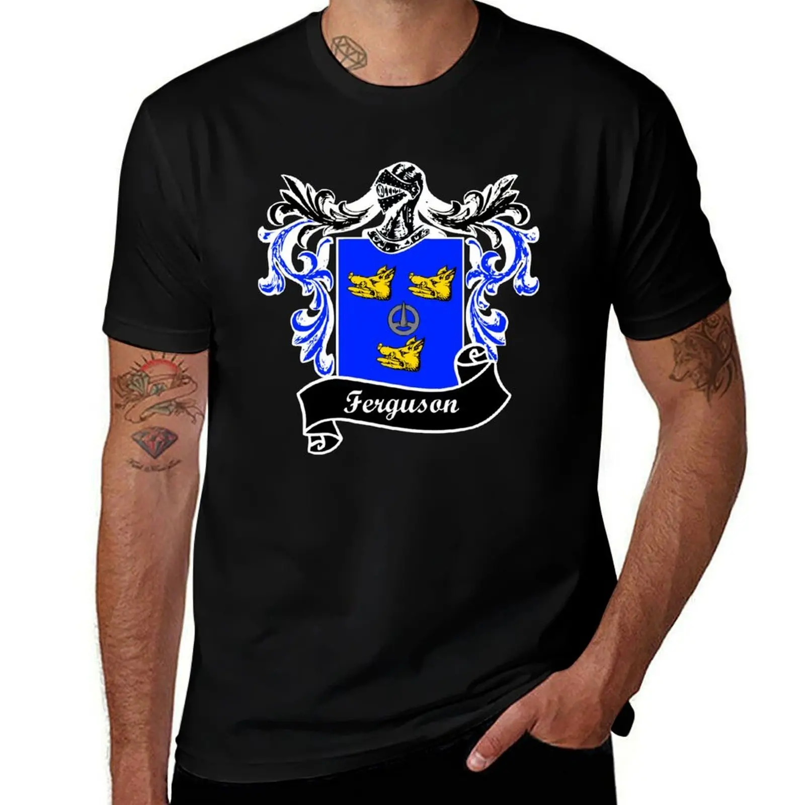 Ferguson Coat of Arms T-Shirt Stretch Fabric Comfort T-Shirt