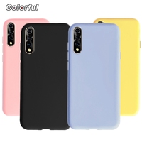 Liquid Silicone Case For Vivo V17 Neo Cover For Vivo S1 2019 1907 V1913A Soft TPU Slim Phone Cases For Vivo Y7s Z5 VivoS1 Bumper