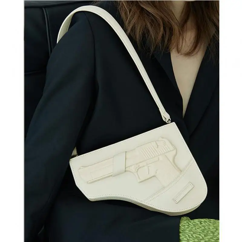 European And American Fashion Top Layer Cowhide Shoulder Bag Original And Personalized Underarm Shoulder Crossbody Bag For Women