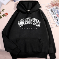 Los Angeles California City Hoody Men Women Creativity Crewneck Clothing Fashion Pullover Hoody Autumn Fleece Warm Streetwear
