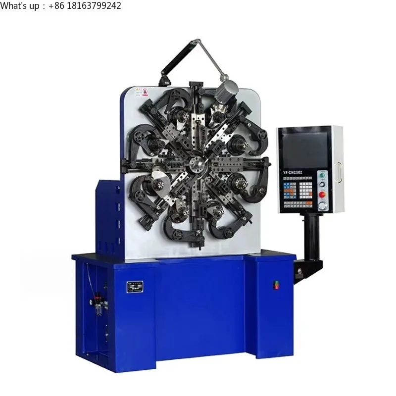 آلة زنبركية أسلاك الفولاذ الأوتوماتيكية باستخدام الحاسب الآلي تشكيل ملف التواء المتعرج مع دعم OEM لمسة نهائية عادية مباشرة من المصنع