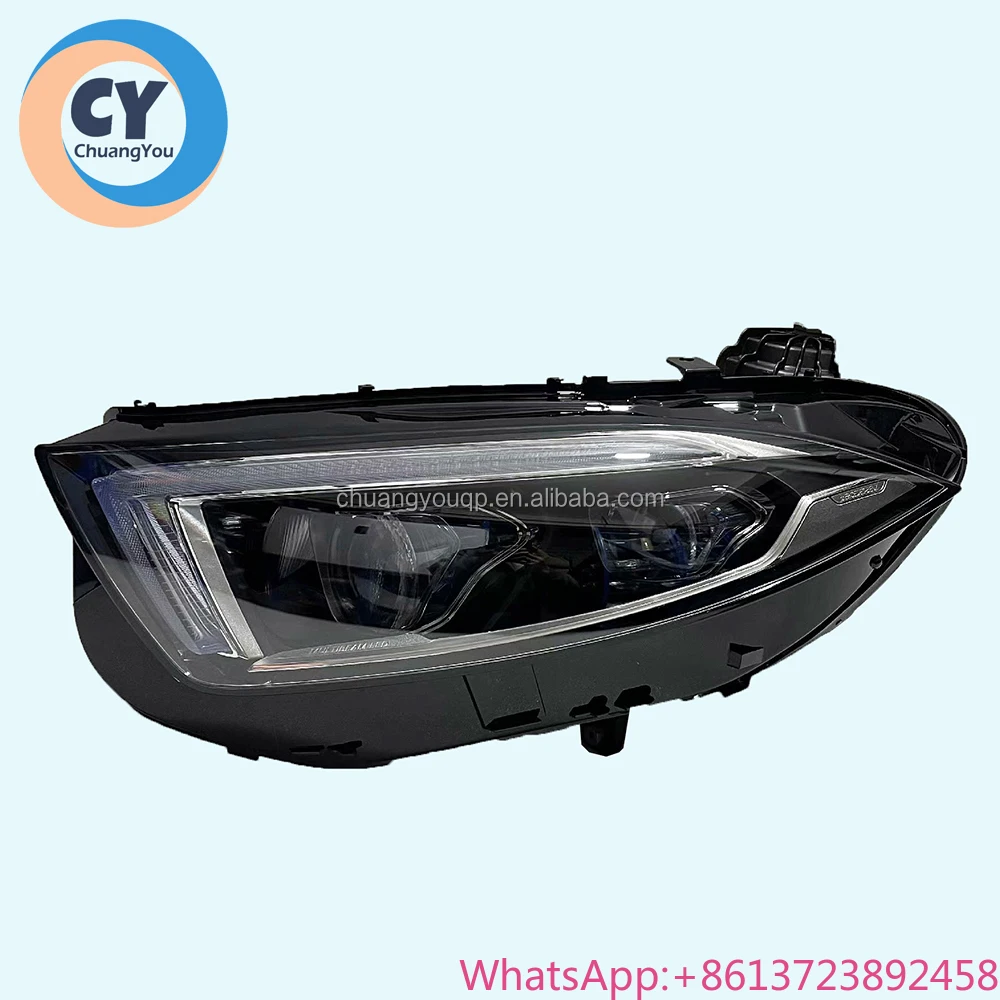 FOR Mercedes-Benz CLS AMG 2018 2019-2023 Original 257 LED Headlight Matrix Headlamp CLS 50 63 350 450 W257 C257 Geometric Light