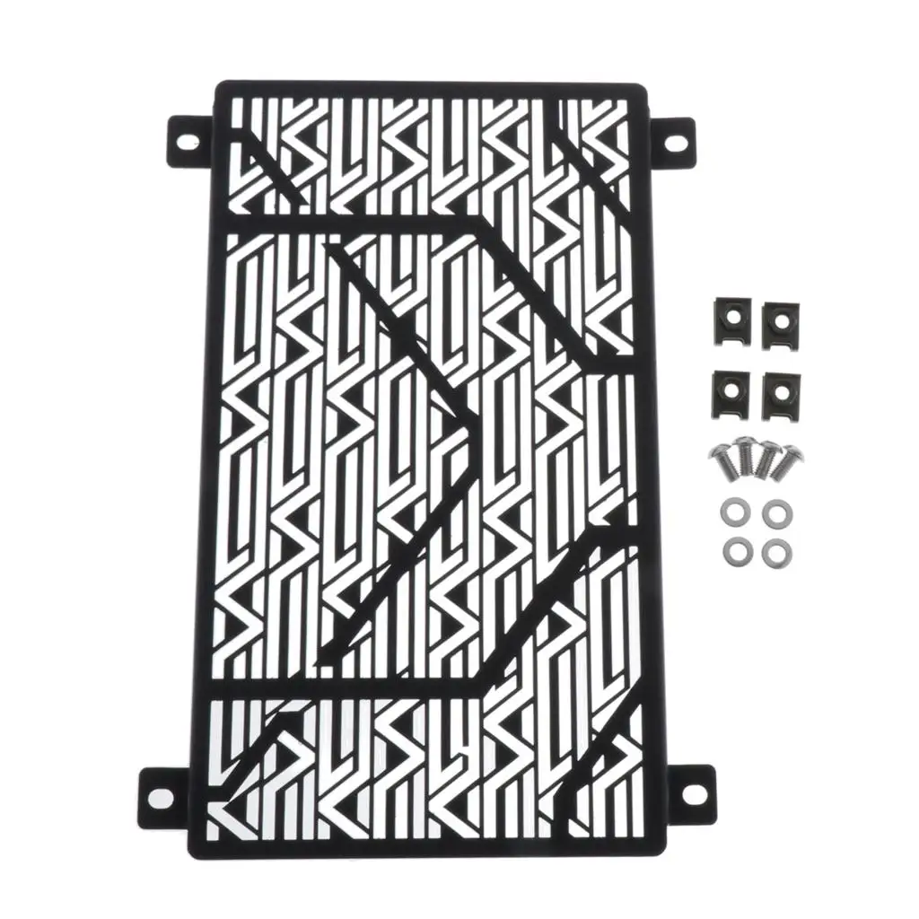 

Motorcycle Radiator Grille Guard Cover Durable Aluminum Mesh Protection for Kawasaki Ninja400 Ninja250 18-19