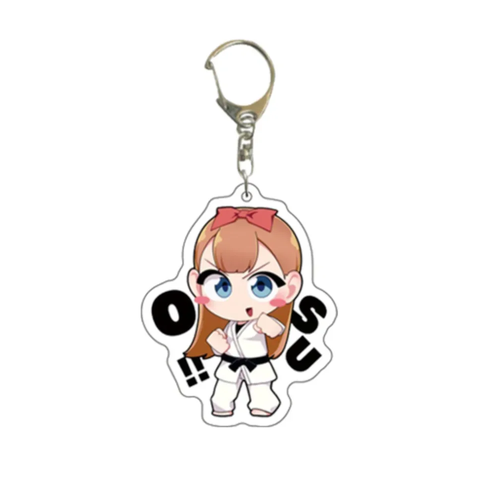 Anime Figure Shoko Komi Tadano Hitohito Yamai Ren Agari Himiko Key Ring Acrylic Key Chain Model Plate Animation Derivatives