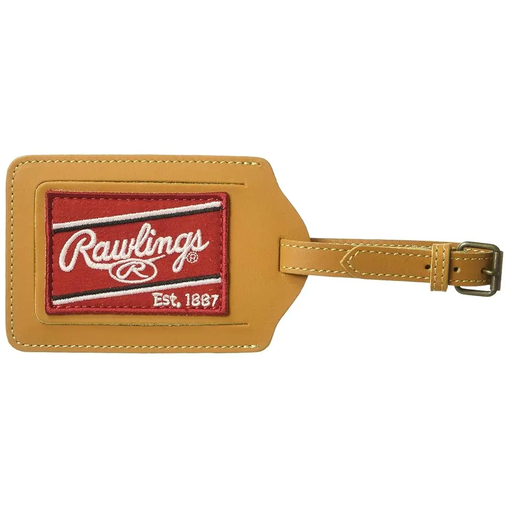 

Free Shipping| Heart of the Hide Luggage Tag | Tan | 4.5' x 2.5'