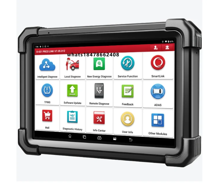 X431 Pro3S+ Smartlink HD Car and Truck Diagnostic Tool Full System Key Coding Scanner Professional Diagnose Tool