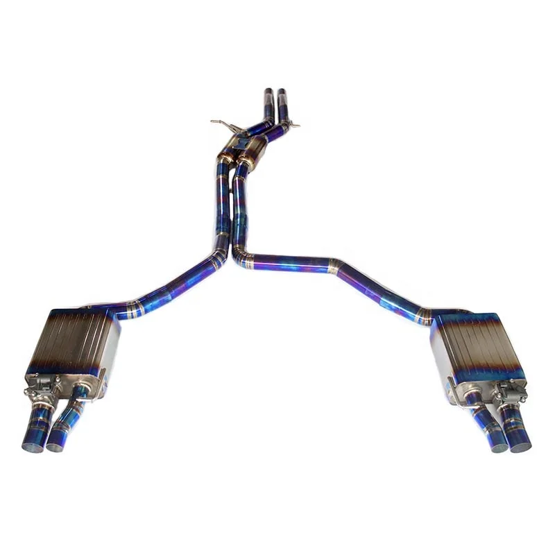 High Performance Tuning Catback Exhaust for A7 3.0t 2012-2023 Titanium Exhaust Muffler Pipe Escape Car Exhaust System