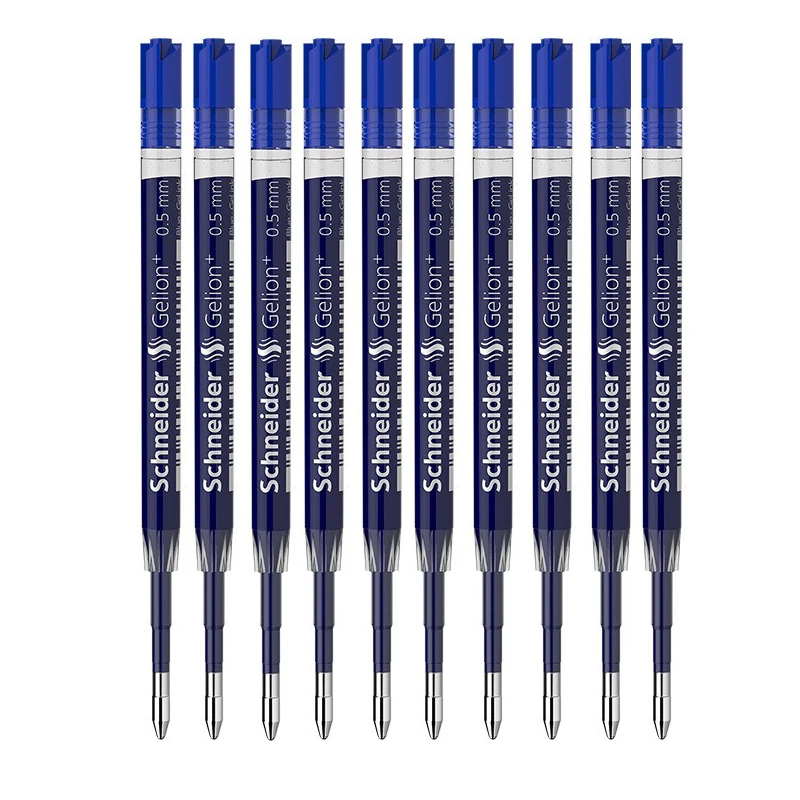 20/5/3 PCS Schneider Gel Pen Refills Large Capacity 0.5mm G2 Gelion European Standard Smooth Writing Office School Supplies