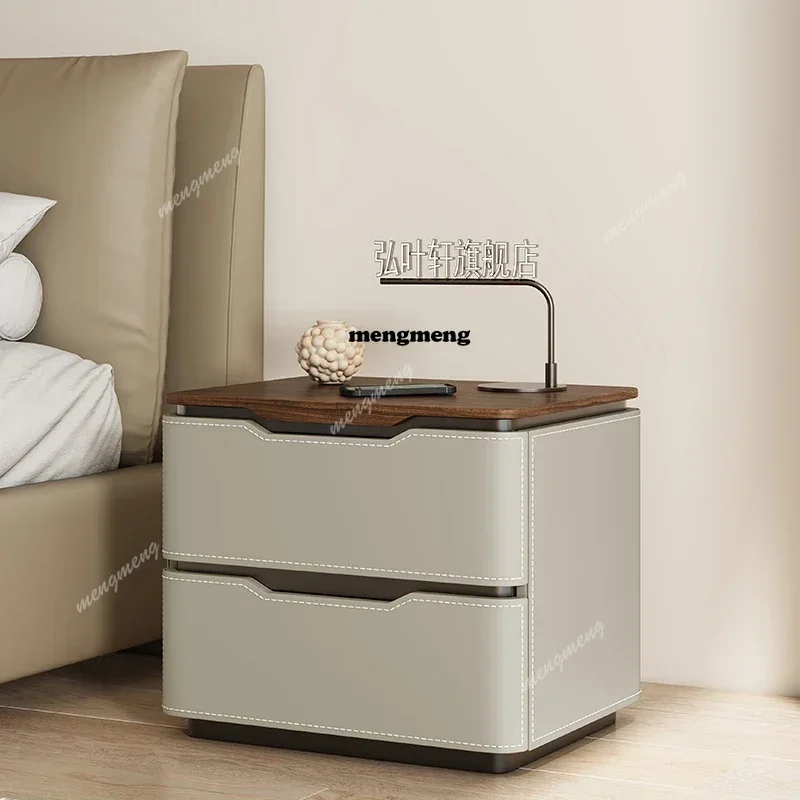 H132 Bedside Tables Glamour Nordic Light Trendy Versatile Exquisite Luxury Nightstand Simple Cozy Nachtkastje Bedroom Furnitures