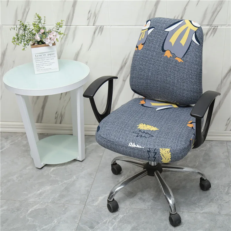 Office Meeting Room Chair Cover Elastic Waterproof Spill Proof Home Use  Cushion Protector for Conference Chairs