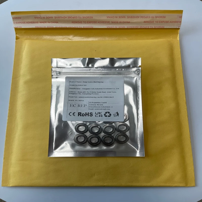 

10PCS MR137ZZ Deep Groove Ball Bearings 7X13X4 mm Ball Bearings ABEC-9