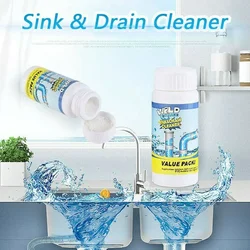 Powerful Sink and Drain Cleaner High Efficiency Clog Remover Kitchen Bathroom Toilet Pipeline Dredging Agent Fast Cleaning Tools