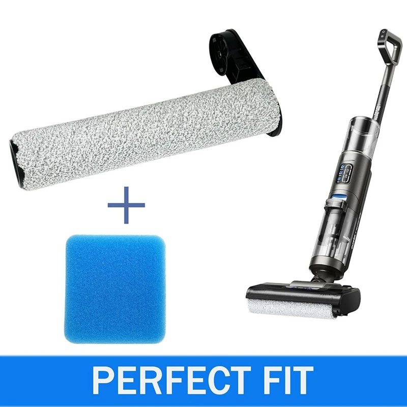 Per JONR ED12 Accessori Funzionamento silenzioso Spazzola per pavimenti Rullo per spazzole Pulizia dei pavimenti duri Strumenti per la pulizia della manutenzione della casa