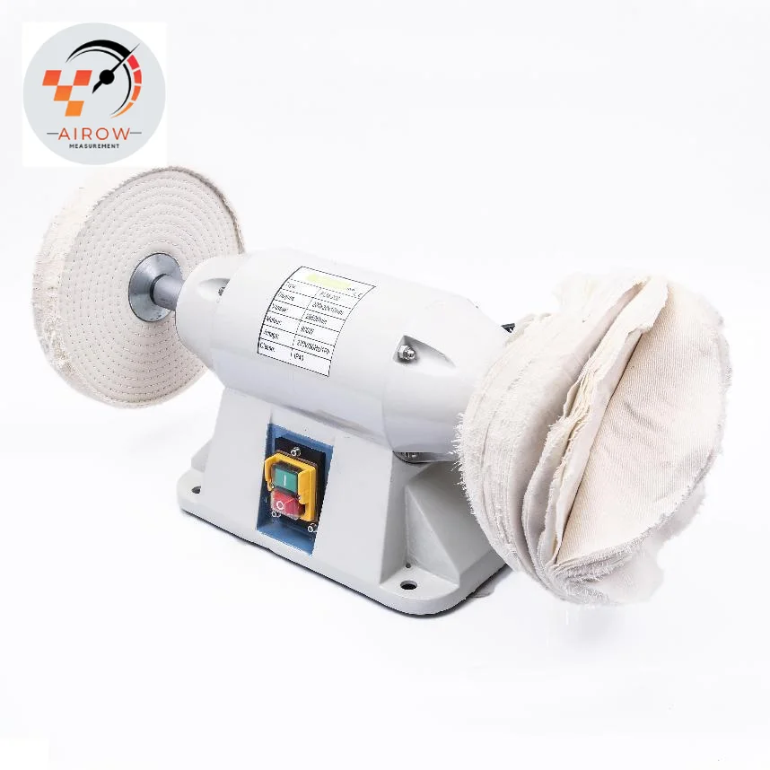 AIROW Hot Sale Powerful 900w PS-200 8 Inch Electric Bench Polishing Buffing Machine