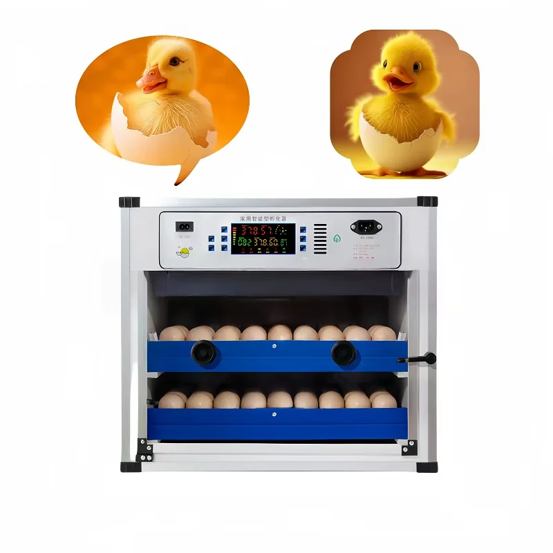 100% Hatching Rate 68-340 Eggs Fully Automatic Egg Incubator Dual Power 220V/110V Hatcher Machine Low Noise Ostrich Turkey