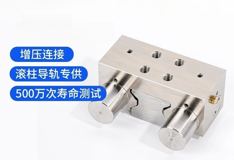 Normally closed clamp clamping mechanism linear guide slide