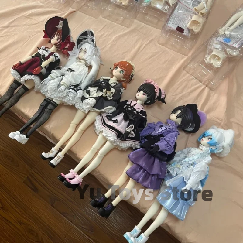 Em estoque ufdoll chá mais série caixa cega 1/5 bjd boneca anime periférico mobilidade articular ornamento de mesa modelo colecionável