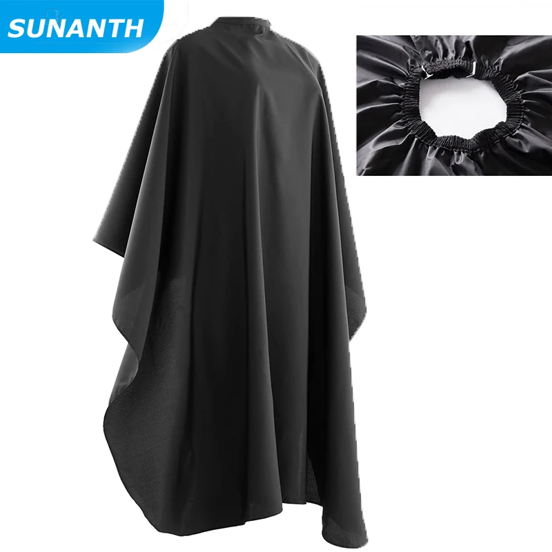 Retro Anti-static Haircut Cloth Adjustable Waterproof Hairdresser Coats Barber Comfortable Breathable Hairdressing Supplies