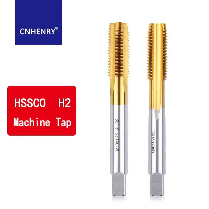 

HSS M35 CO/6542 Titanium Coating Screw Tap Drill Bit M2 M2.5 M3 M3.5 M4 M5 M6 M8 Metric Straight Flute Thread Tap Hand Tools