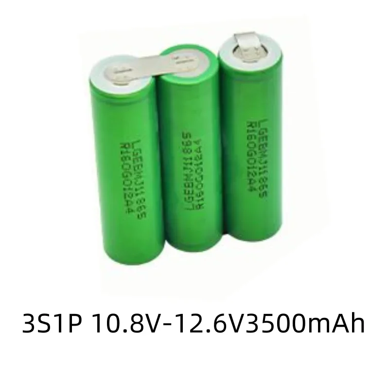 2023 2S 1P 1S 3P 3S 2P 4S 2P 5S 2P 8.4V 3.7V 10.8V 16.8V 18V Mj1 Accu 18650 3500 Mah Batterij Voor 18V Schroevendraaier Gereedschapsbatterij